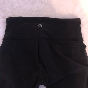 lululemon black leggings size 2